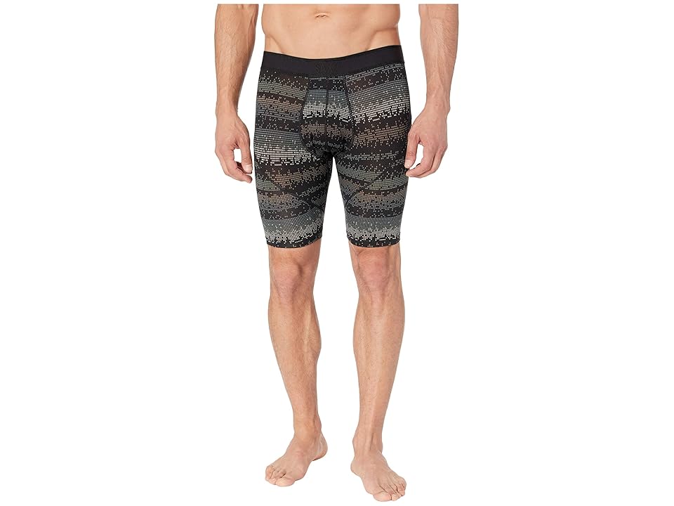 

SAXX UNDERWEAR Kinetic Long Leg (Black Frequency) Men's Underwear