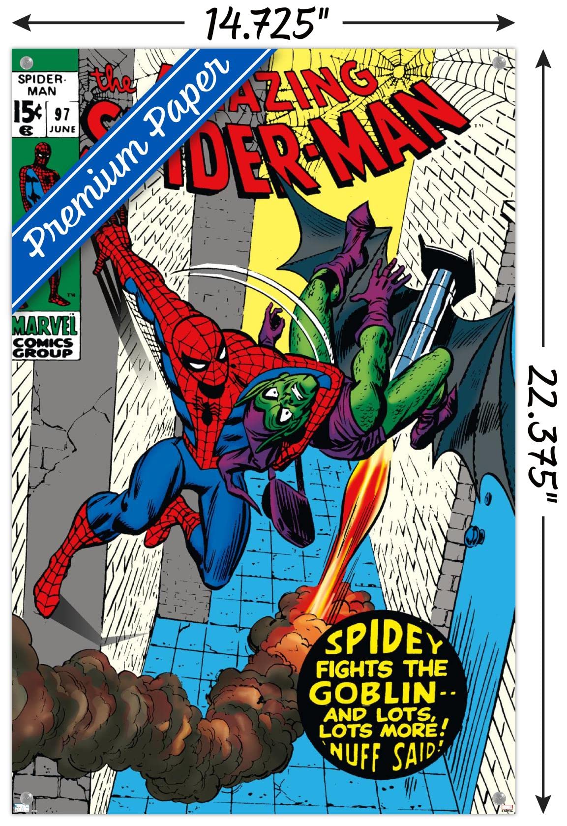 Amazon.com: Trends International Marvel Comics Green Goblin - The