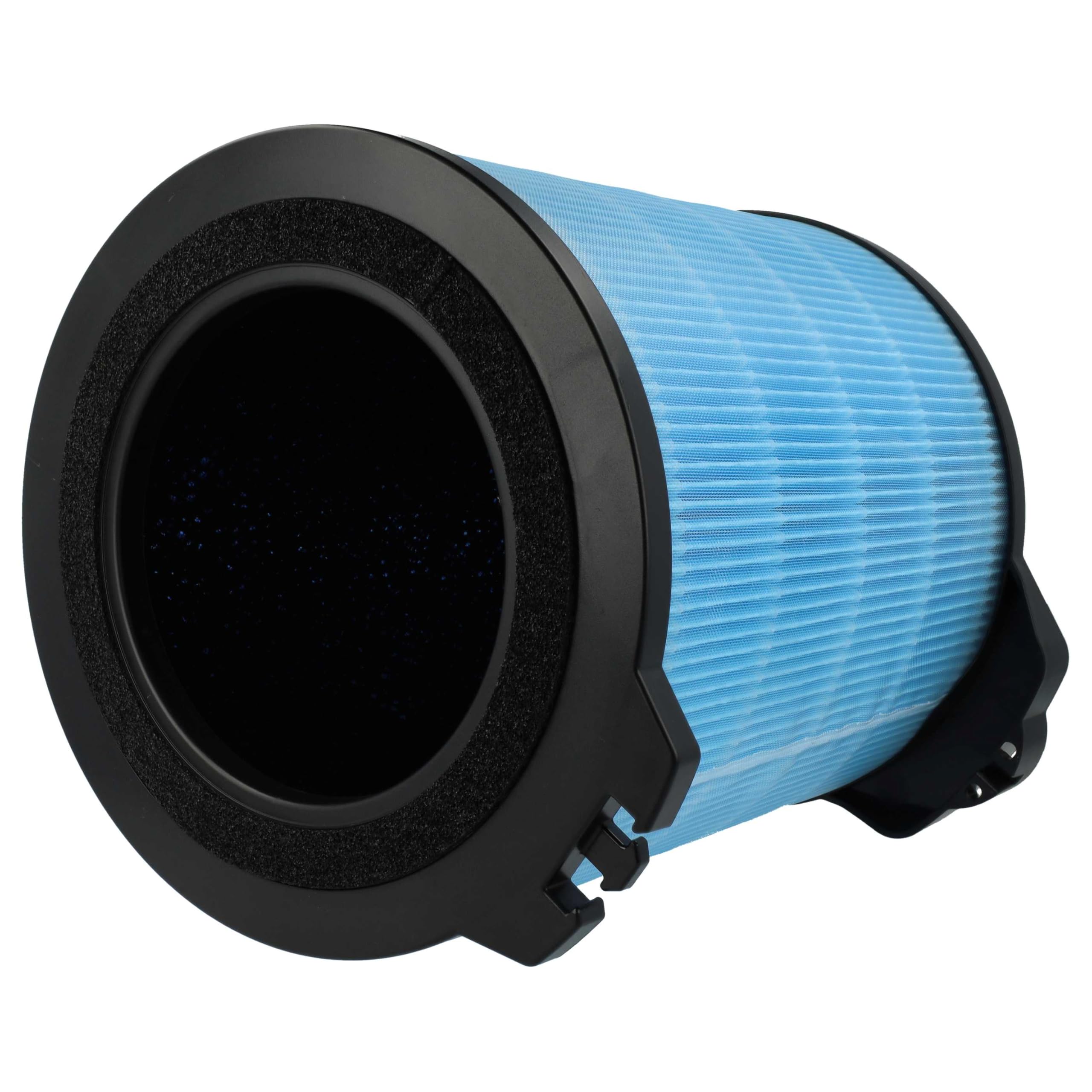 vhbw 4 x H12 filtry kompatybilne z Hoover 38290209 | 38290208, HHP30C011, HHP30C001 oczyszczacz powietrza – filtr zamienny z wbudowanym filtrem z węglem aktywnym