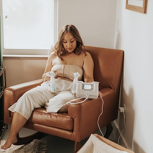 Miniatura 5 de Dr. Brown's Adaptador de corriente de extractor de leche eléctrico doble de flujo personalizado