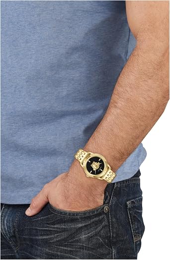 Versace V-Code Collection Luxury Mens Watch Timepiece