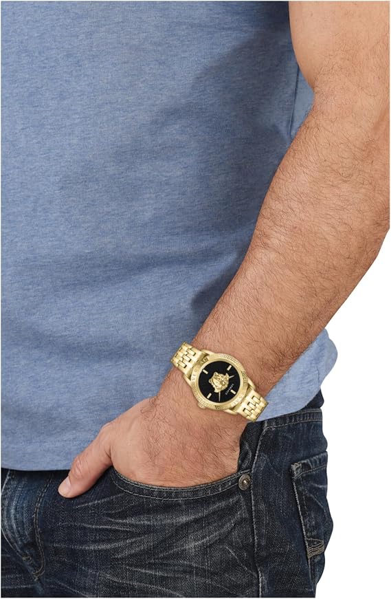 Versace V-Code Collection Luxury Mens Watch Timepiece