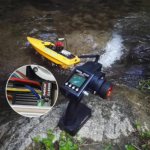 Miniatura 6 de Radiolink CL9030 90A (2S-4S) cepillado ESC impermeable integrado 5A BEC seleccionable 5.5V/7.5V controlador electrónico de velocidad para