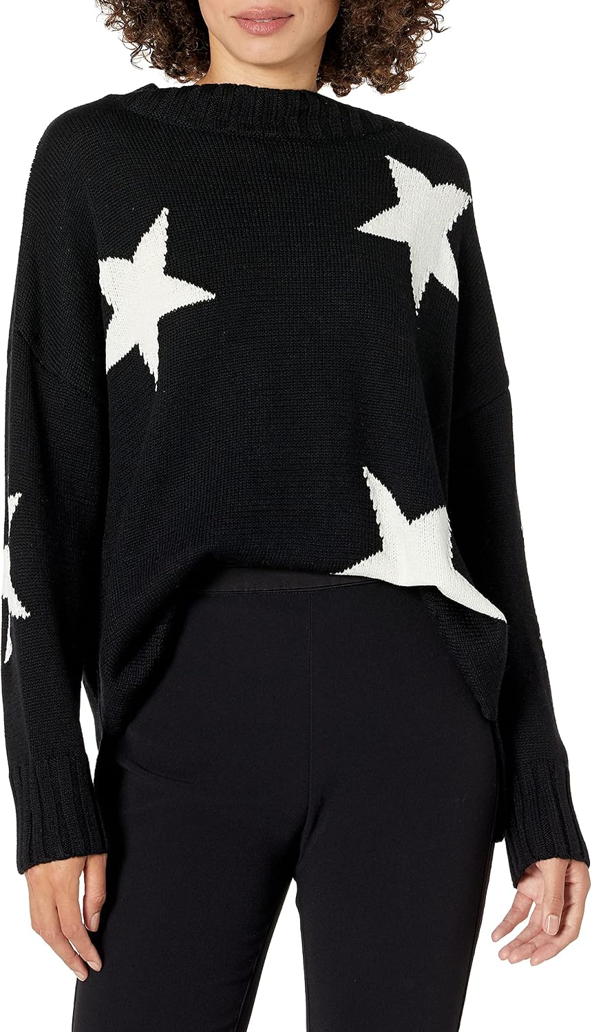 Intarsia Star Sweater Jumper : Amazon 