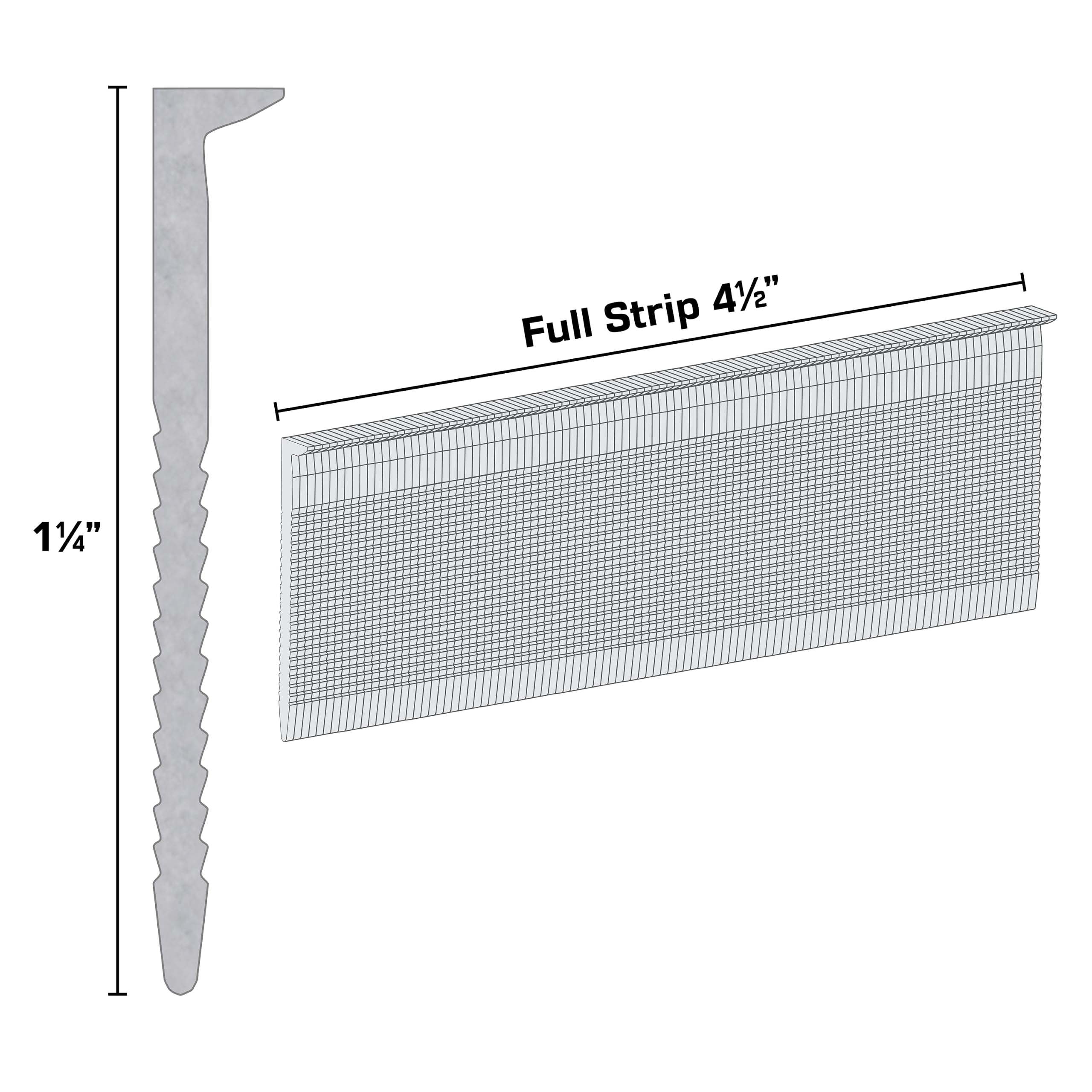 Powernail L-Cleat Nails - 1000 Count -3 Powernail L-Cleat Nails - 1000 Count -3