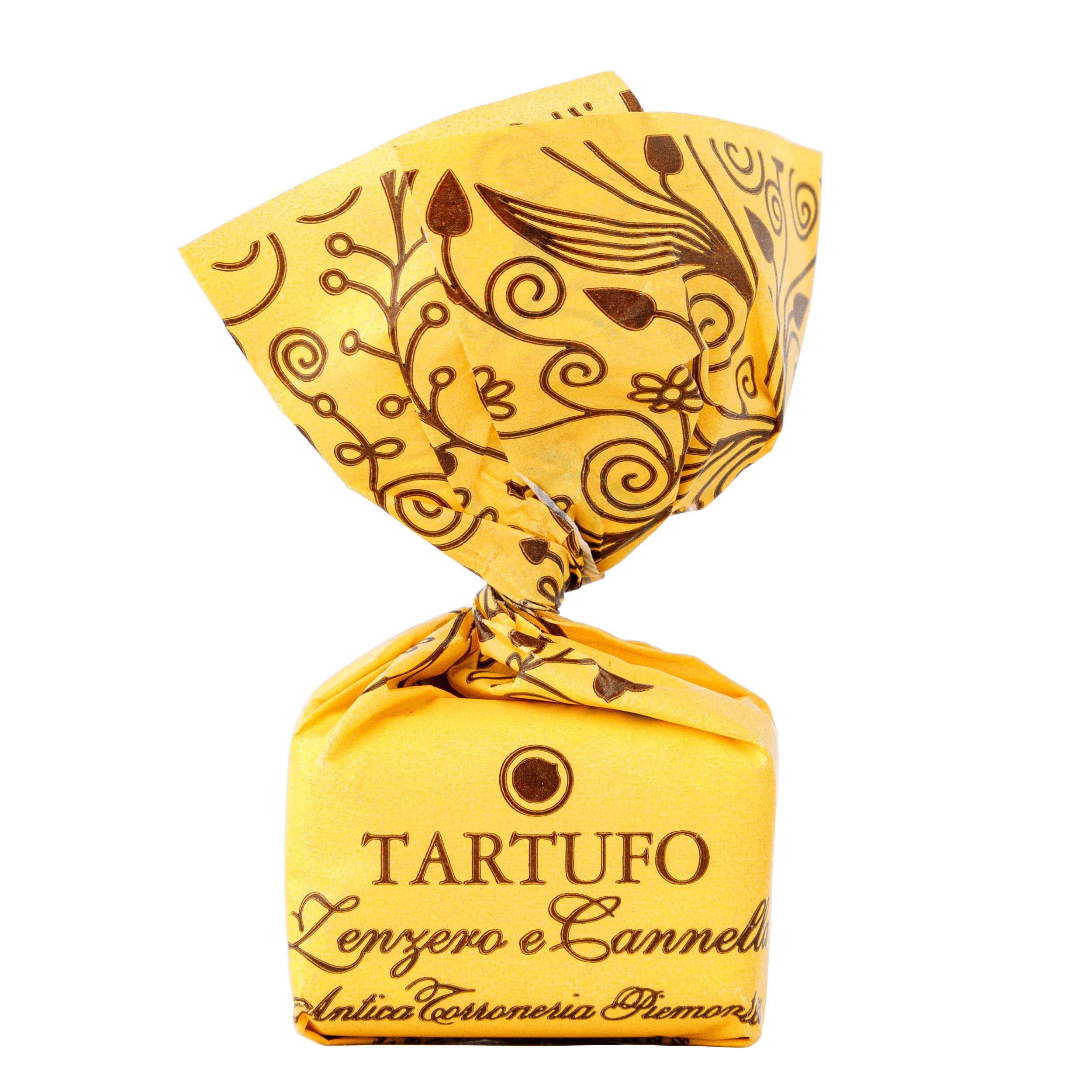 GUSTONE. Tartufi Dolci Zenzero e Cannella Antica Torroneria Piemontese 1kg | Trüffel-Praline Zartbitterschokolade Ingwer Zimt, Schokoladentrüffel, über 135 Jahre Erfahrung, glutenfrei