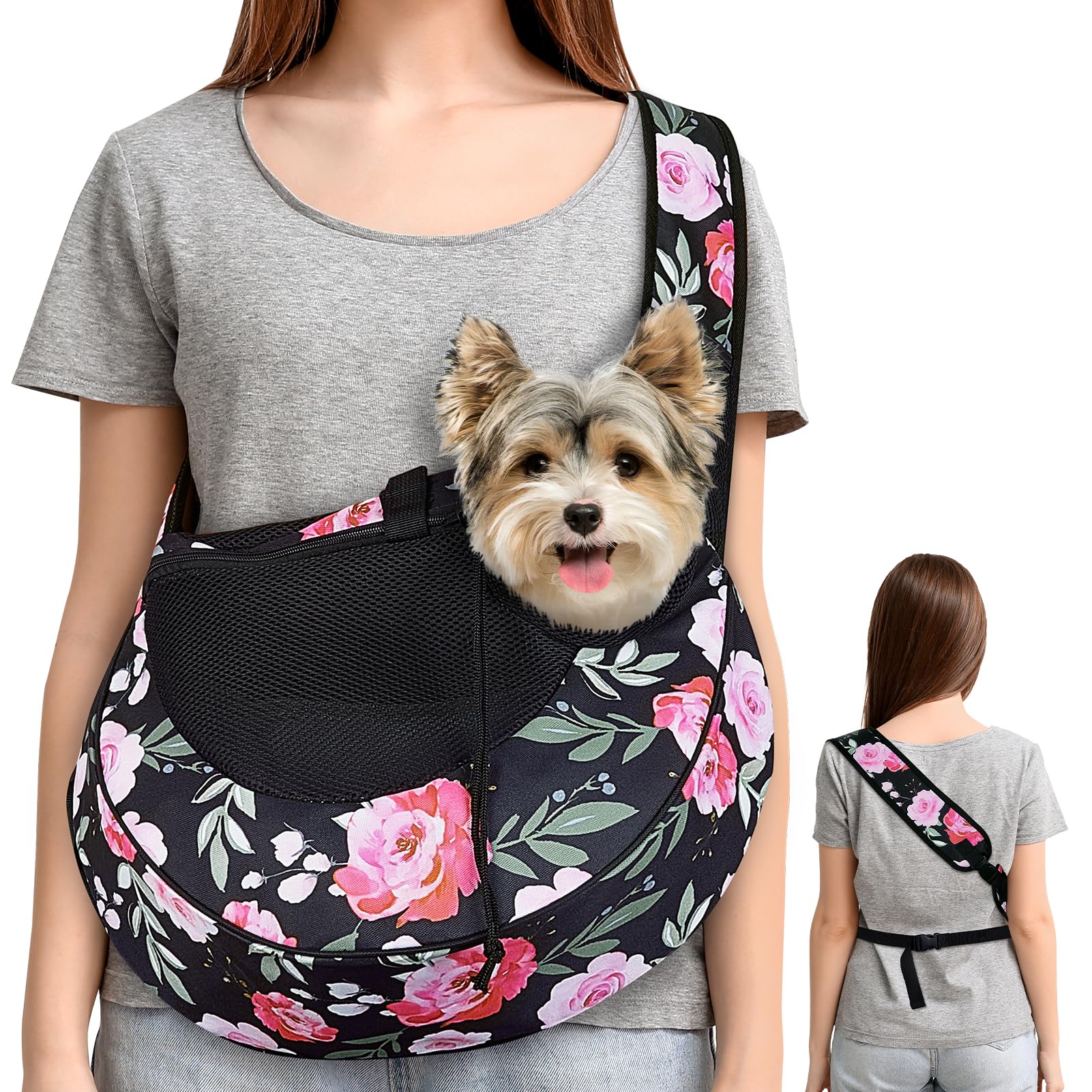 Dog Carrier, Bienbee Dog Sling Carriers for Small Dogs Pet Carrier Dog
