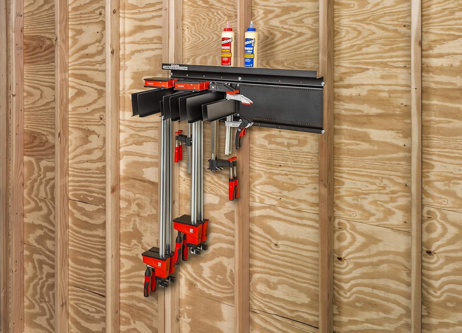 Clamp Rack-It System - 32" Base - 3 Large Arm Sets + 2 Small Arm Sets