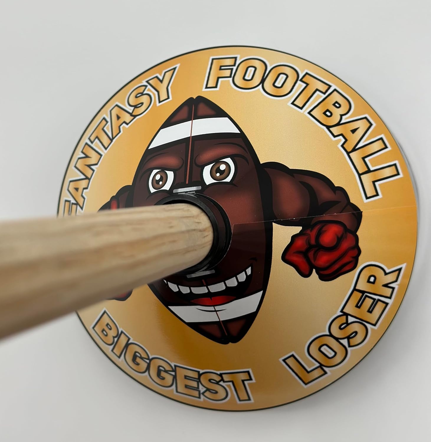 Fantasy Football Biggest Loser Plunger - Last Place Trophy, Toilet Bowl Loser Award, Funny Joke Gift, Fantasy Sports League