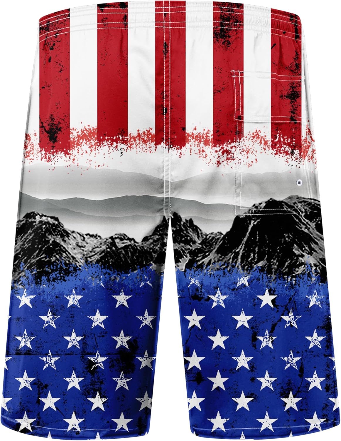 FT FENTENG Mens Swim Trunks Quick Dry Board Shorts with Mesh Lining, Breathable Surf Beach Shorts Swimwear Bathing Suits - Image 2