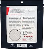 Vista 2 de Rutland 99N12 - Juego de juntas de repuesto para huevos grandes, color verde, alta temperatura, se adapta a parrillas de cerámica grandes, medianas