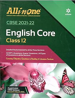 CBSE All In One English Language & Literature Class 10 2022-23 Edition Paperback – January 1, 2022