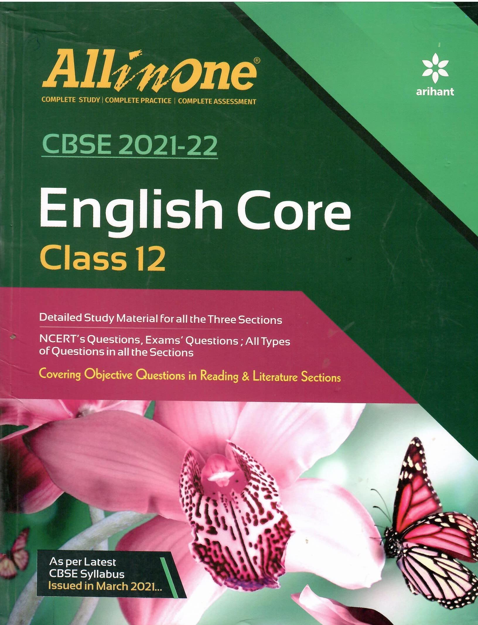 CBSE All In One English Language & Literature Class 10 2022-23 Edition