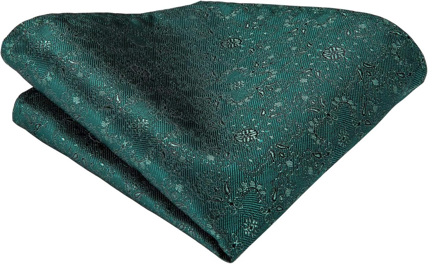 Hi-Tie Boys Ties Self Tie Silk Striped Kids Necktie and Pocket Square Set Paisley Boys Tie for Age 8-11 Wedding - Image 6