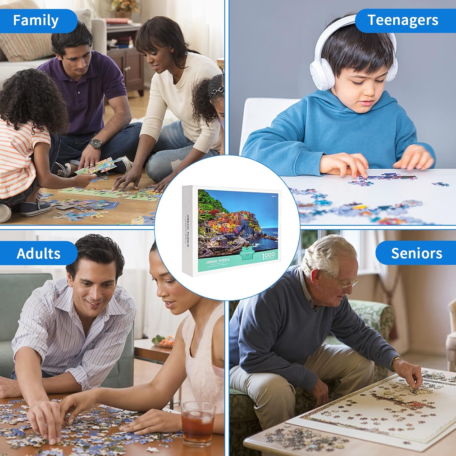 Spyglass Puzzles - Rompecabezas De 1000 Piezas Para Adultos