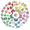 Lbsidiety Cute Cartoon shoe charms PVC shoe Decoration for DIY clog Sandals Bracelets kid girls boy Teen Party Favor…