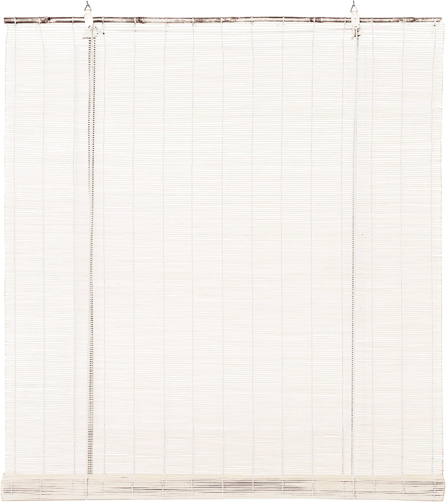 Roller blinds Collection Bamboo Natural Roll-up Bamboo Natural White 60 x 175 white 60 x 175 cm