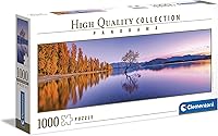 Vista 1 de Clementoni Collection 39608 - Rompecabezas panorámico de árbol del lago Wanaka, 1000 piezas, a partir de 10 años, multicolor