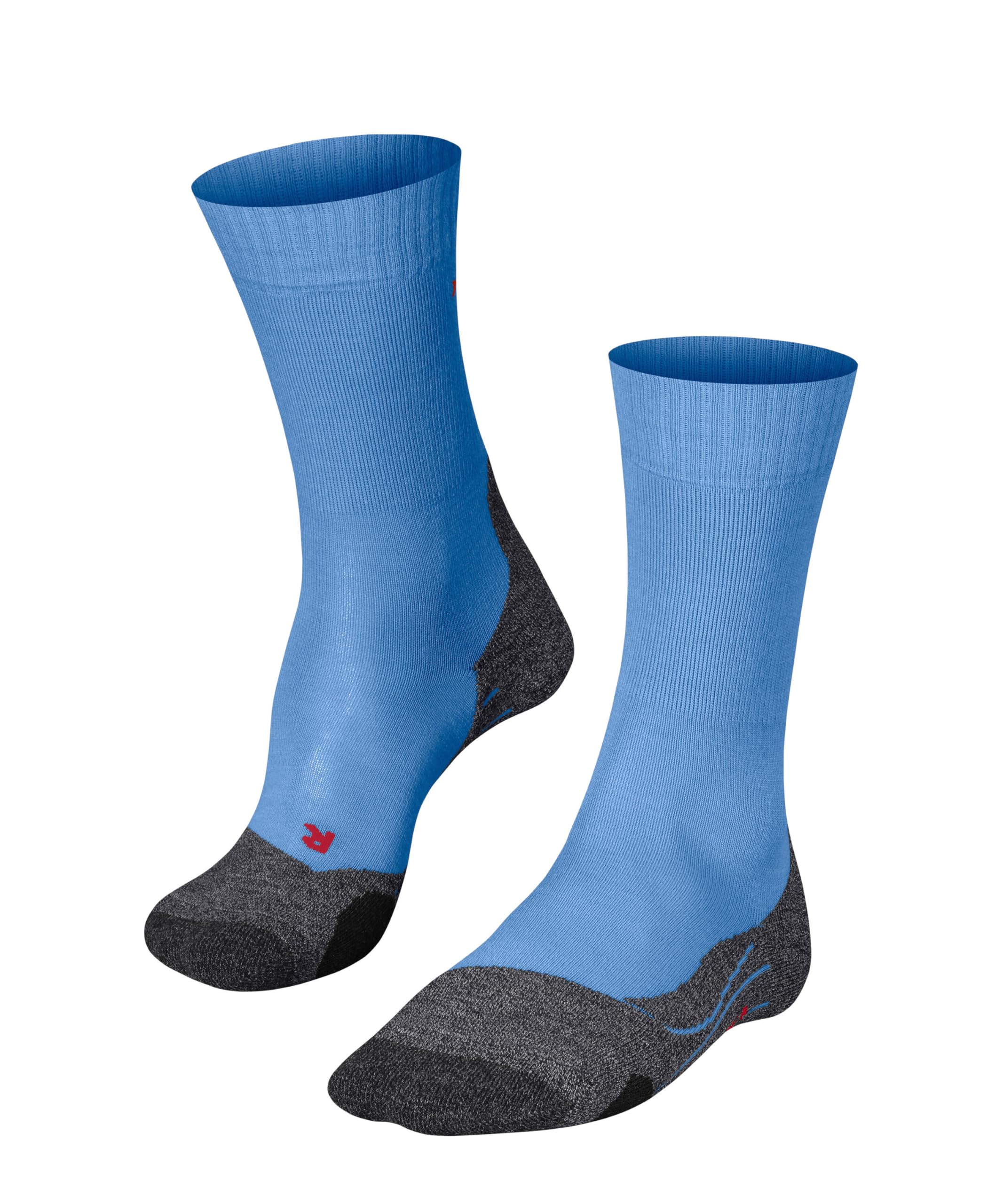 FALKE Men's TK2 Explore M So Wool Thick Anti-Blister 1 Pair Hiking Socks, Blue Note 6545, 11-12.5