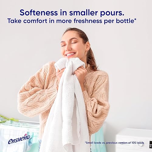 Miniatura 4 de Ensueño - Max Liquid Suavizante de telas- Con ambientador de larga duración y fórmula eliminadora de arrugas, aroma de ramo violeta - (125 onzas)