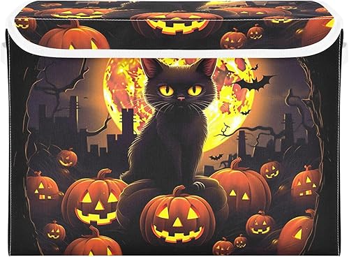 Bonito contenedor de almacenamiento plegable con tapa, organizador de armario y cubos de almacenamiento, cubos de almacenamiento para estantes disponible en Yaxa El Salvador