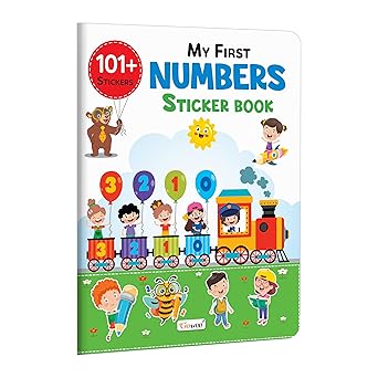 My First Numbers Sticker Book: Counting with Stickers, Learning Adventures with 101+ stickers, Numerical Fun for Kids for kids ages 3-12