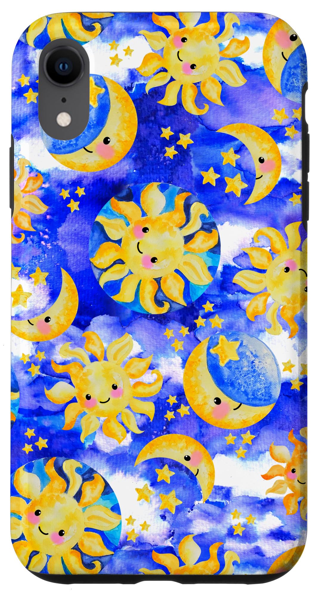 Amazon.com: iPhone XR Celestial Whimsigoth Sun Moon Stars