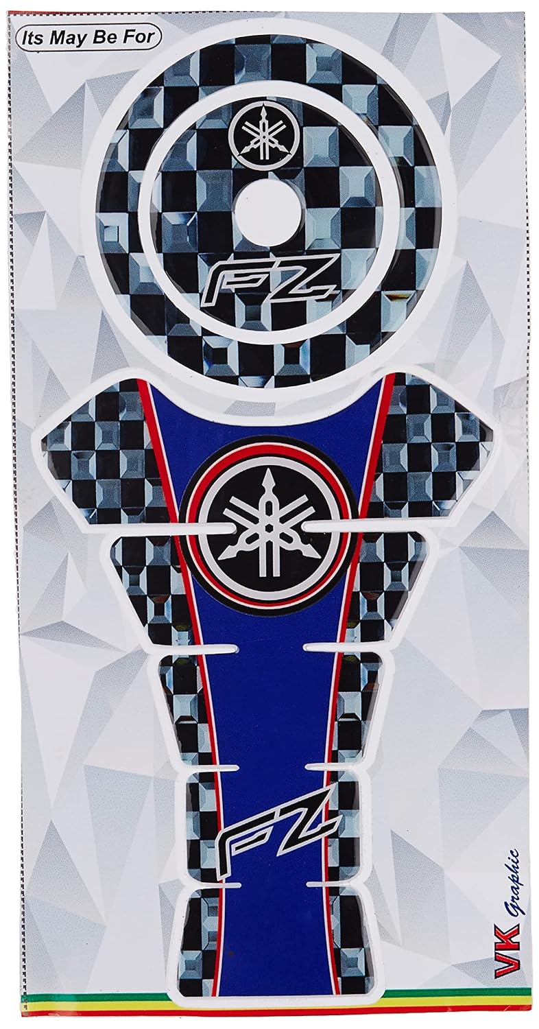 Combo Customize Vinyl Tank Pad and Fuel Cap for Suzuki Gixxer Sf Bk