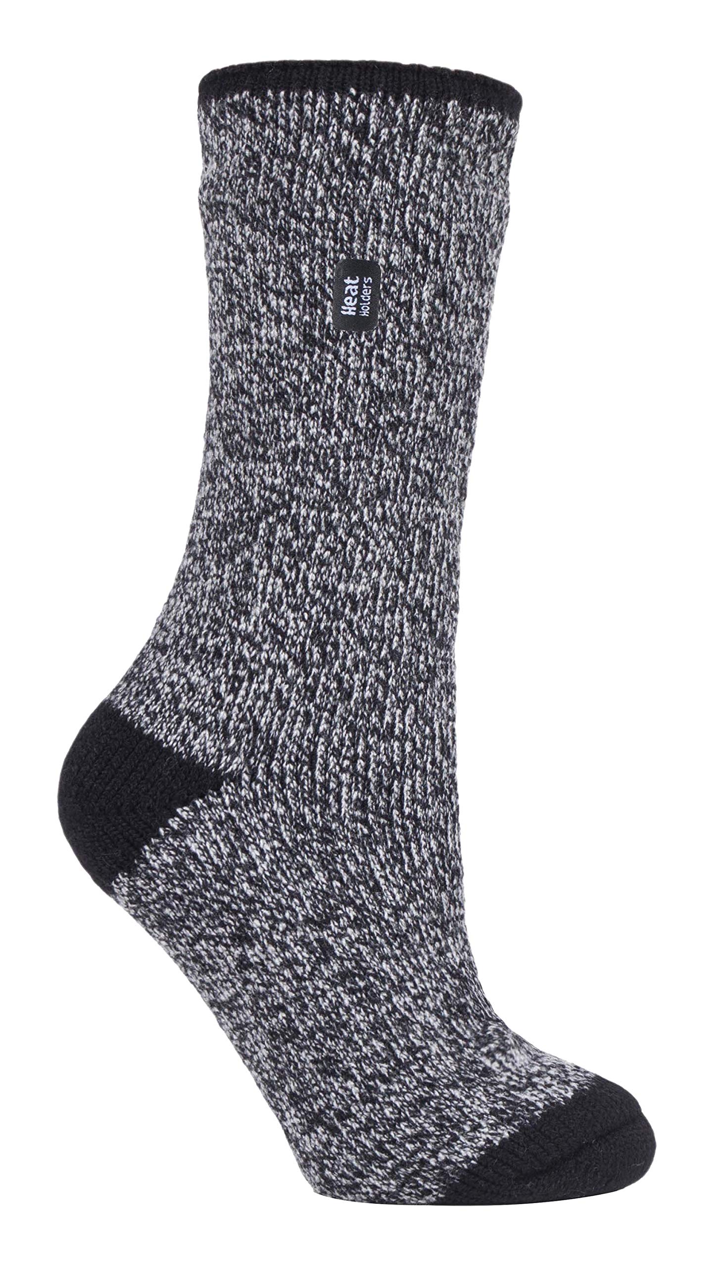 Sock Snob Unisex Primrose Black Heat Holders Ladies 2.3 Tog Thermal Winter Socks