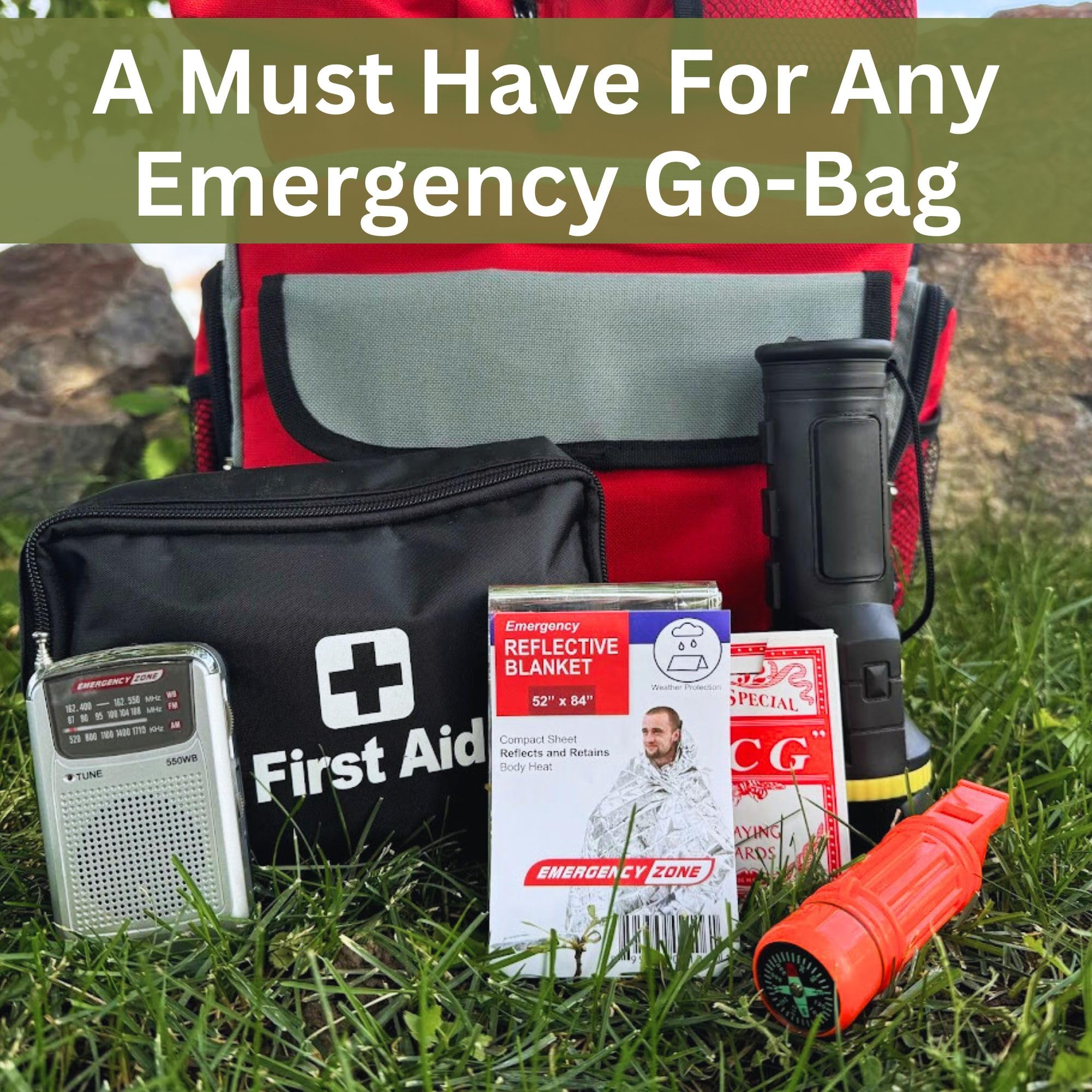 Rescue Orange Emergency Mylar Thermal Blankets Disposable Emergency Blanket - Emergency Blanket, Aluminum Foil Emergency Blankets