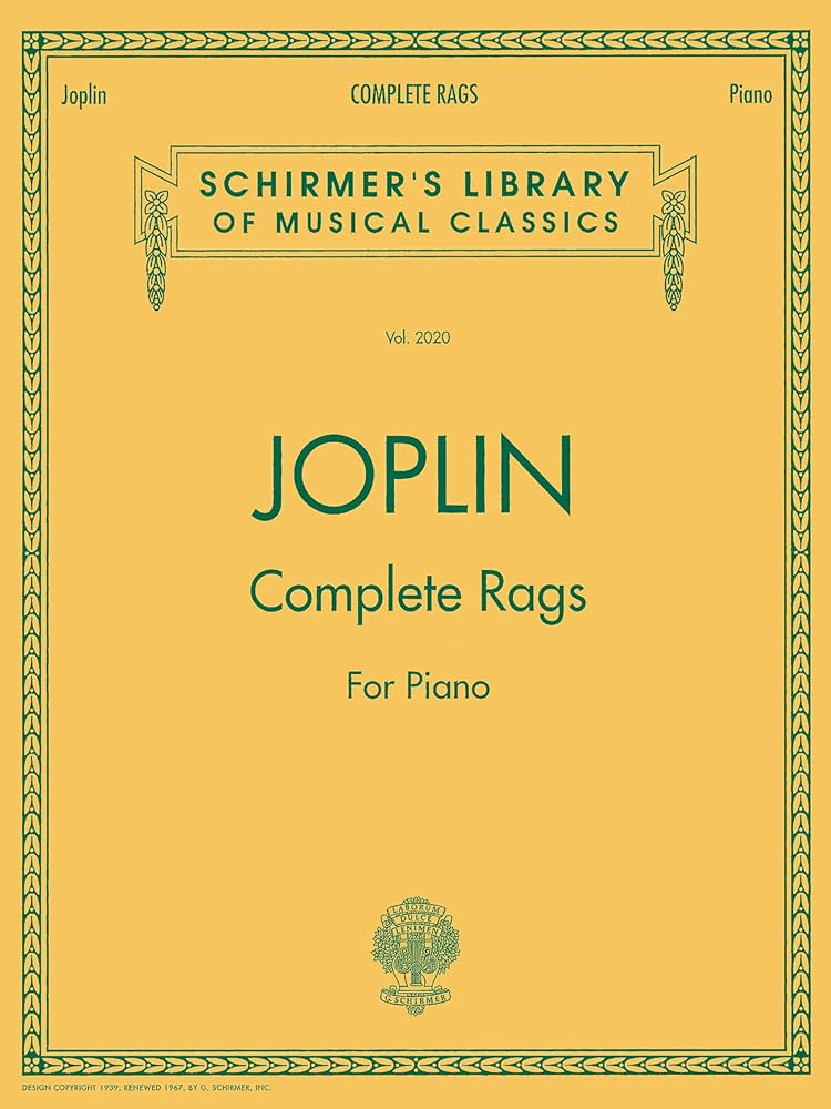 レコード Scott Joplin piano rags vol.1 Scott Joplin, Joshua Rifkin – Piano Rags By Scott Joplin