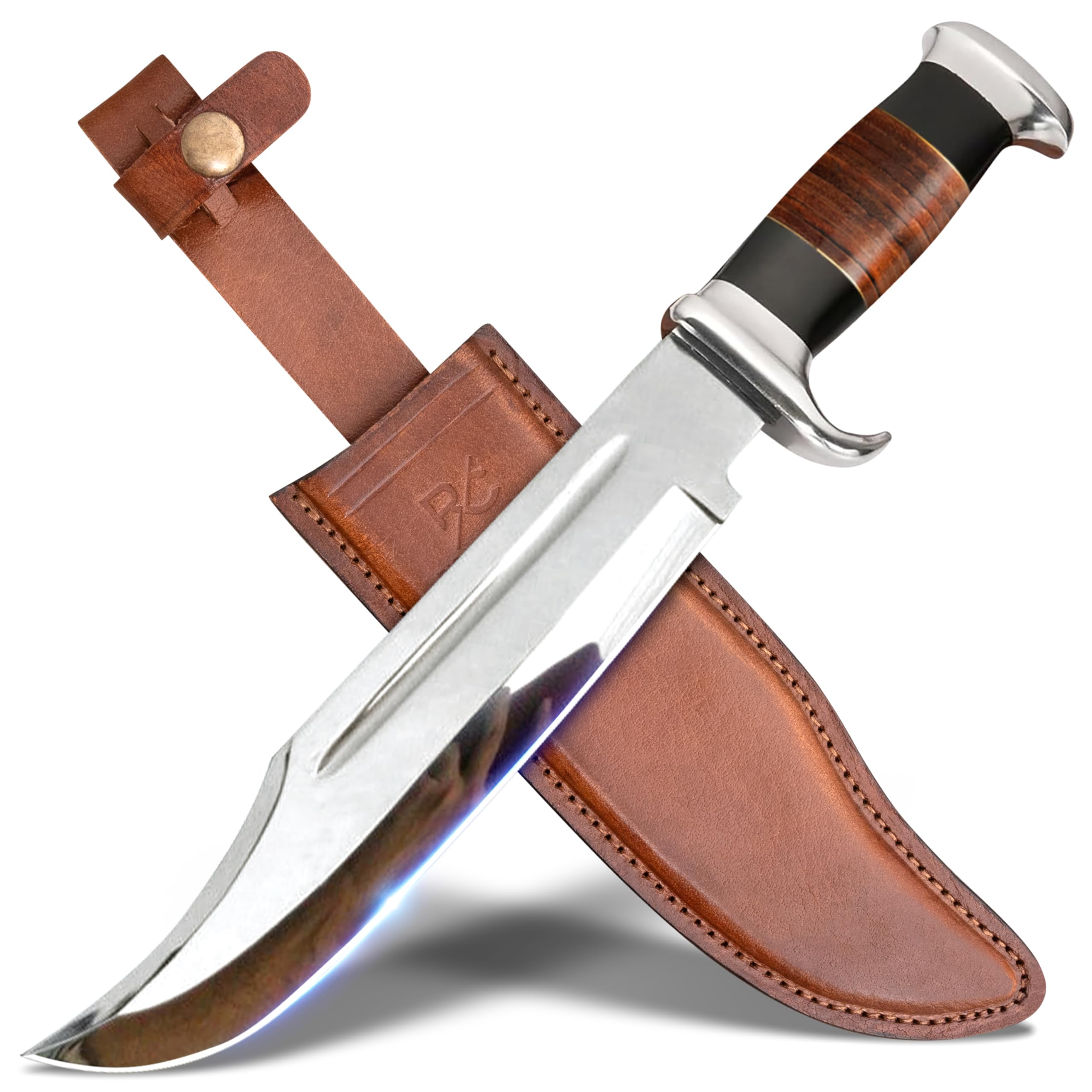 14 Crocodile Dundee Bowie Knife-Tactical Survival-Hunting Knife for Camping Outdoor Bushcraft - Gift for Men