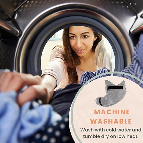 Miniatura 8 de MOYOAMA Almohada poscirugía de hombro con bolsillo, almohadas de puño rotador para dormir, después de la cirugía de hombro, almohada para dormir con