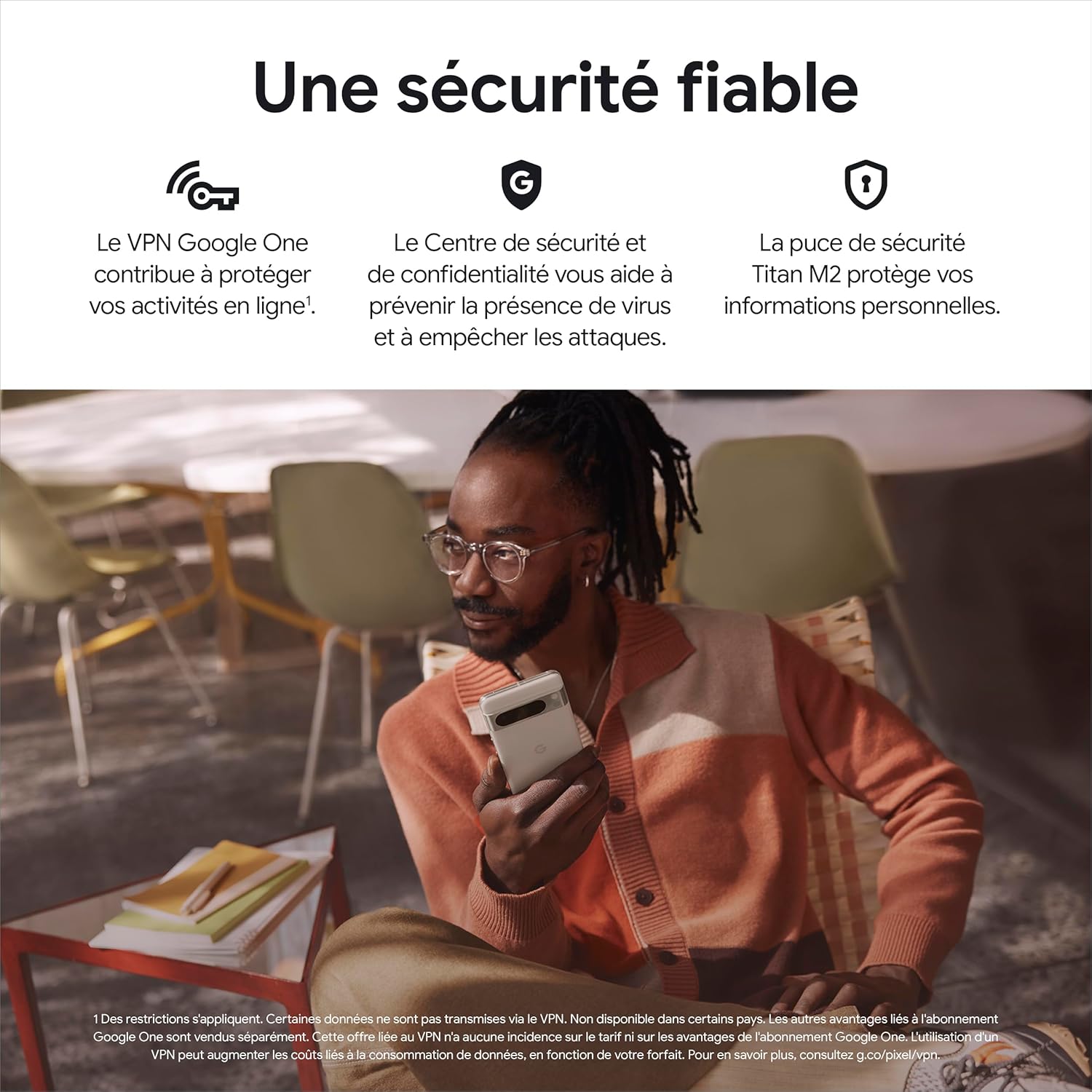 Google Pixel 8 Pro : Le Smartphone Android Ultime avec Téléobjectif, 24h d’Autonomie et Écran Super Actua – Noir Volcanique, 512GB