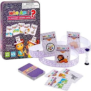 Rite Lite Passover Game Gift Who Am I Head’s Up Jewish Pesach Seder Gifts for Kids Holiday Party Favors Fun Guessing Game ...
