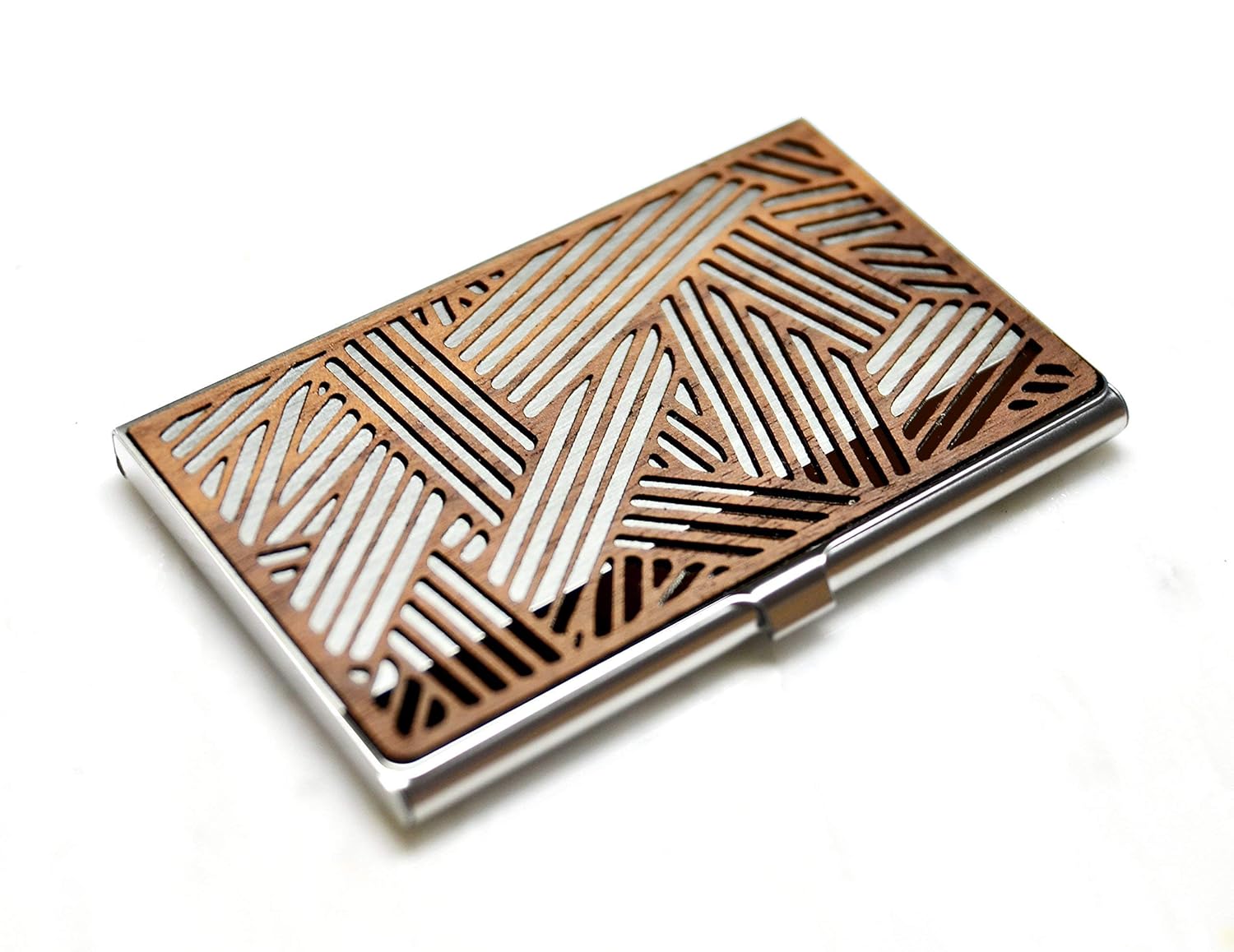 Wood business card case/Business card holder wooden/Credit