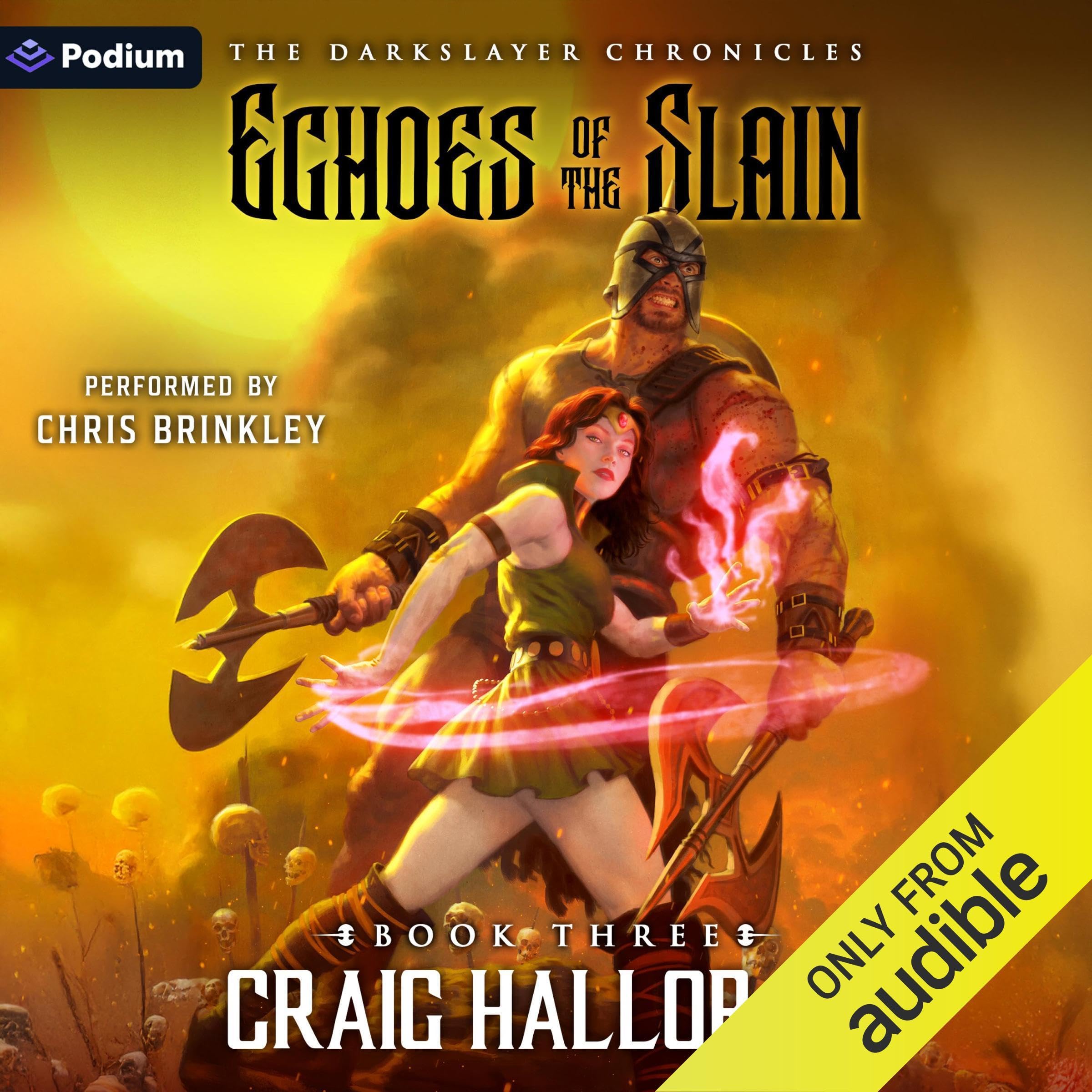 Cover art for The Darkslayer Chronicles: Echoes of the Slain