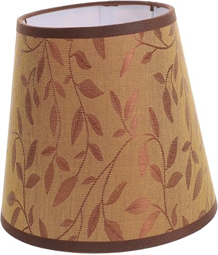 OSALADI Pantalla de tela de sauce para mesita de noche, cubierta de lámpara de pie, cubierta de lámpara de candelabro, pantallas de lámpara de