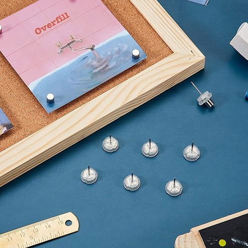 Miniatura 7 de Imanes magnéticos para colgar pósteres y fotos para paredes, tablones de anuncios (50)