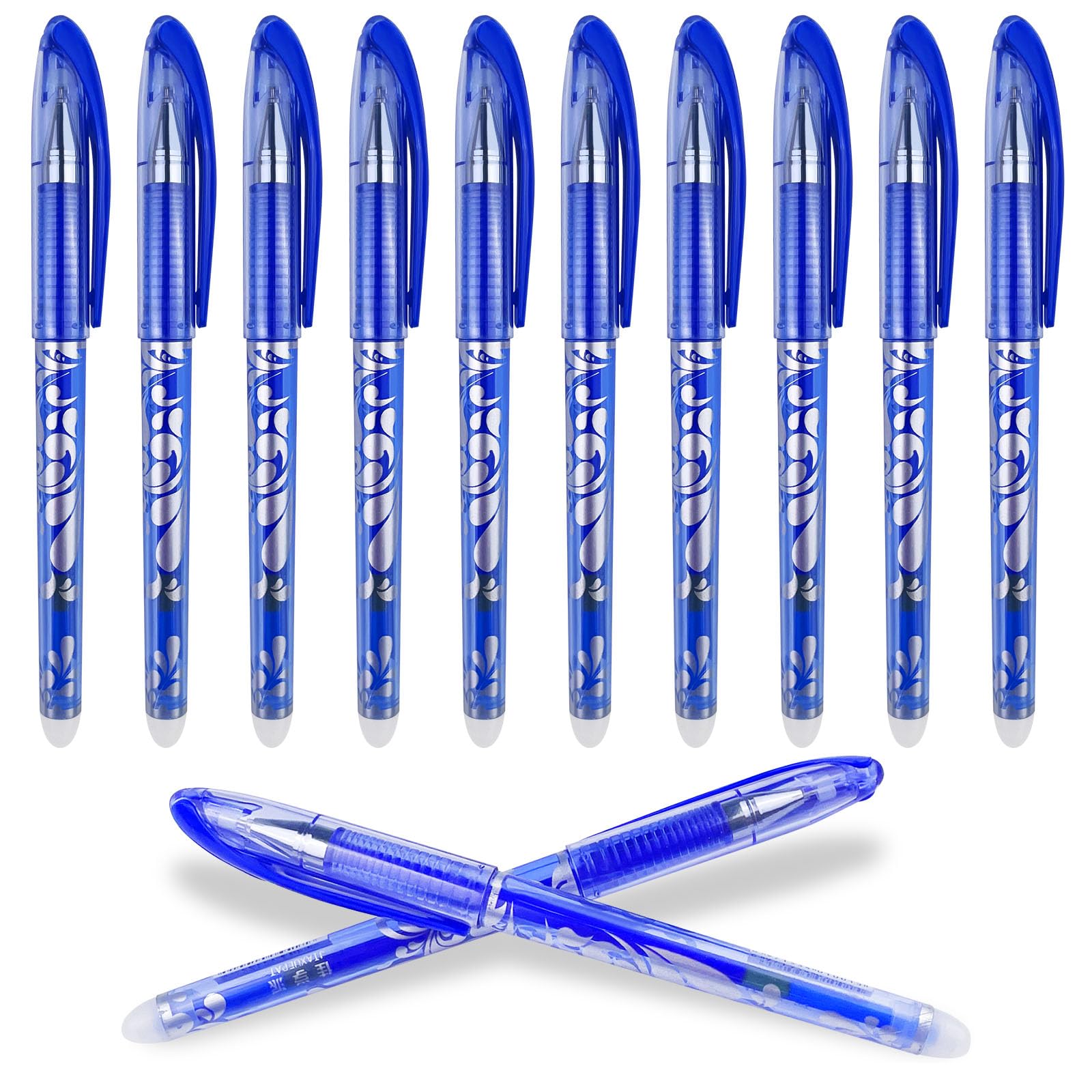 4er Set Radierbare Weihnachtsstifte – Mit 0,35 Mm Gel-Tinte, Niedlichen Motiven & Integriertem Radierer