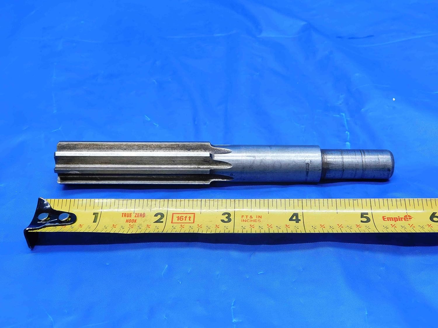 3/4 O.D. HSS Chucking Reamer 8 Flute .75 .7500 ONSIZE 19 mm Reduced Shank - RB0225AA3