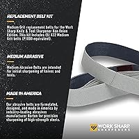 Vista 3 de Work Sharp WSSAKO81119 Kit de cinturón de grano medio para Ken Onion Edition