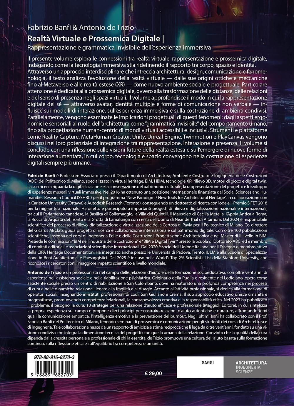 Realtà virtuale e prossemica digitale. Rappresentazione e grammatica invisibile dell'esperienza immersiva