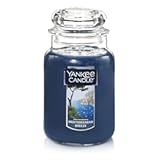 Mediterranean Breeze Scented Classic 22oz Large Jar Single Wick Candle Over 110 Hours of Burn Time Paraffin-Grade Wax