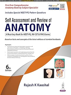 Self Assessment and Review of Anatomy