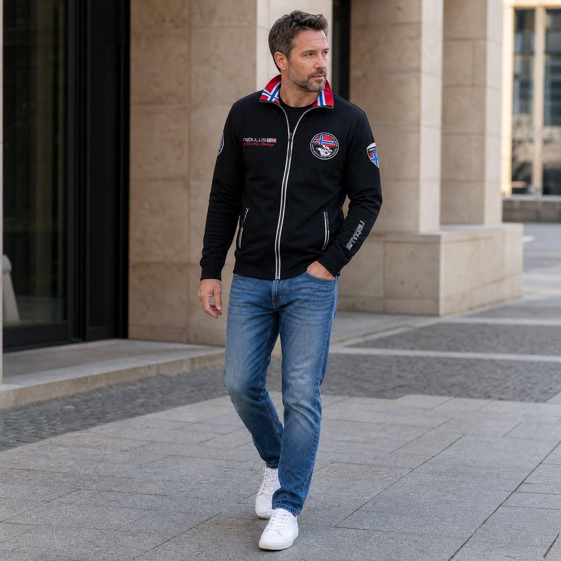 Nebulus Sweatjacke Comeback Herren