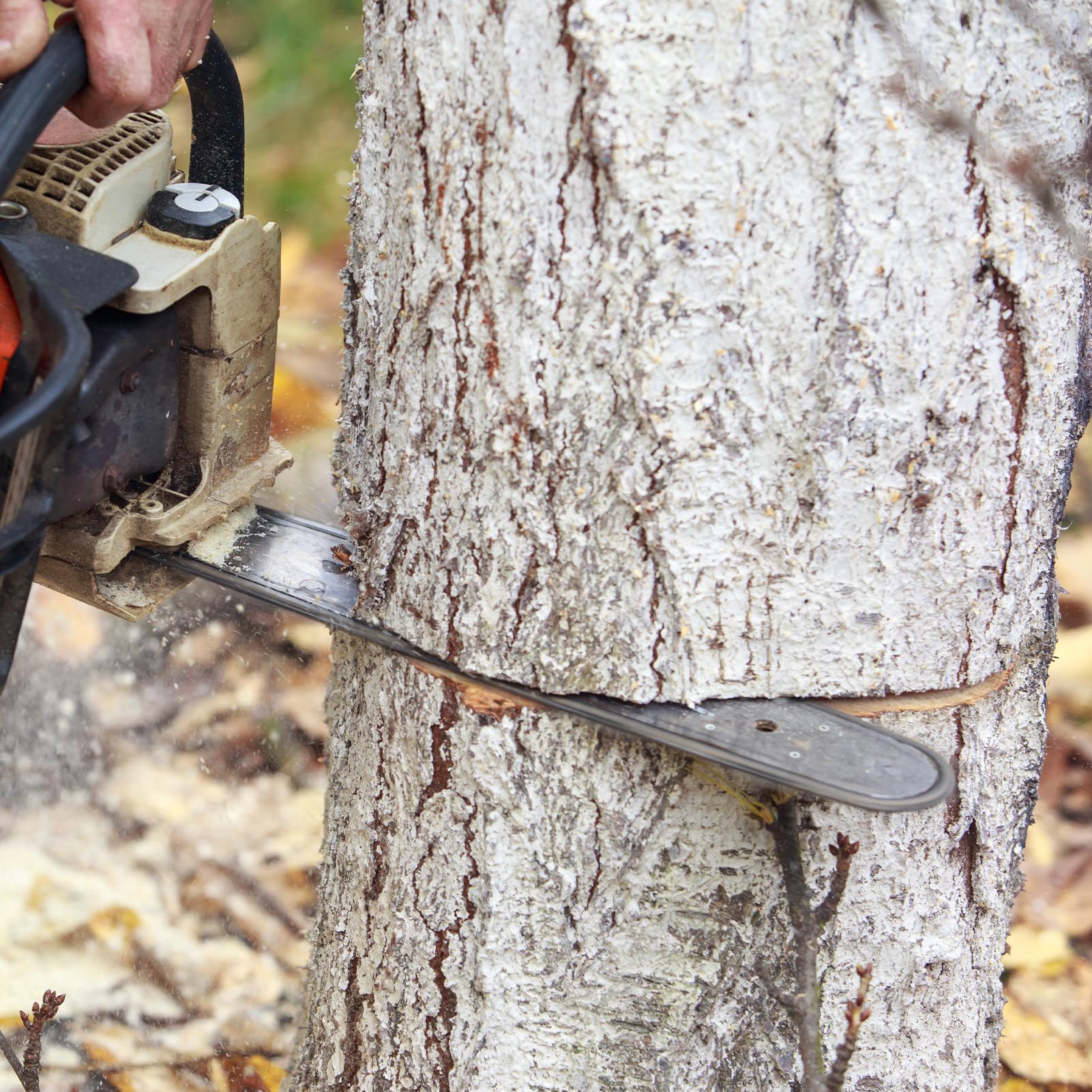 4 pièces Chaîne de tronçonneuse 30 cm 1/4" pas 1,1 mm 64 maillons Chaîne pour tronçonneuses compatibles avec les tronçonneuses Stihl 3670 000 0064 MSA 160 ms, MSA 60, MSA 70, MSA 120, MSA 140