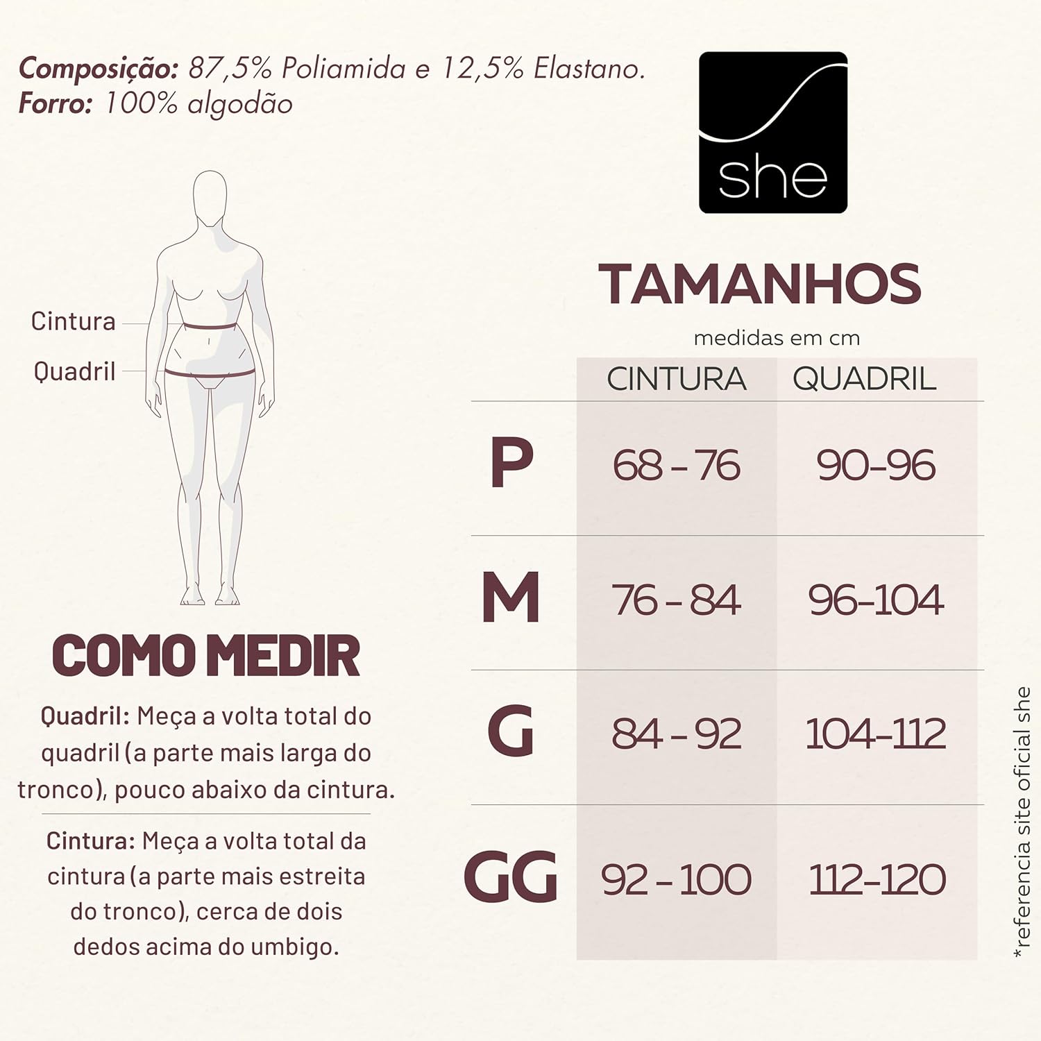 Calcinha Fio Dental Confortável Não Marca Anatômica Poliamida She By Mash Lingerie em promoção! Veja a oferta e mais achadinhos de Moda íntima 5 Hoje é o melhor dia para comprar Calcinha Fio Dental Confortável Não Marca Anatômica Poliamida She By Mash Lingerie com aquele preço maroto! Promoção! Aproveite a oferta! 5