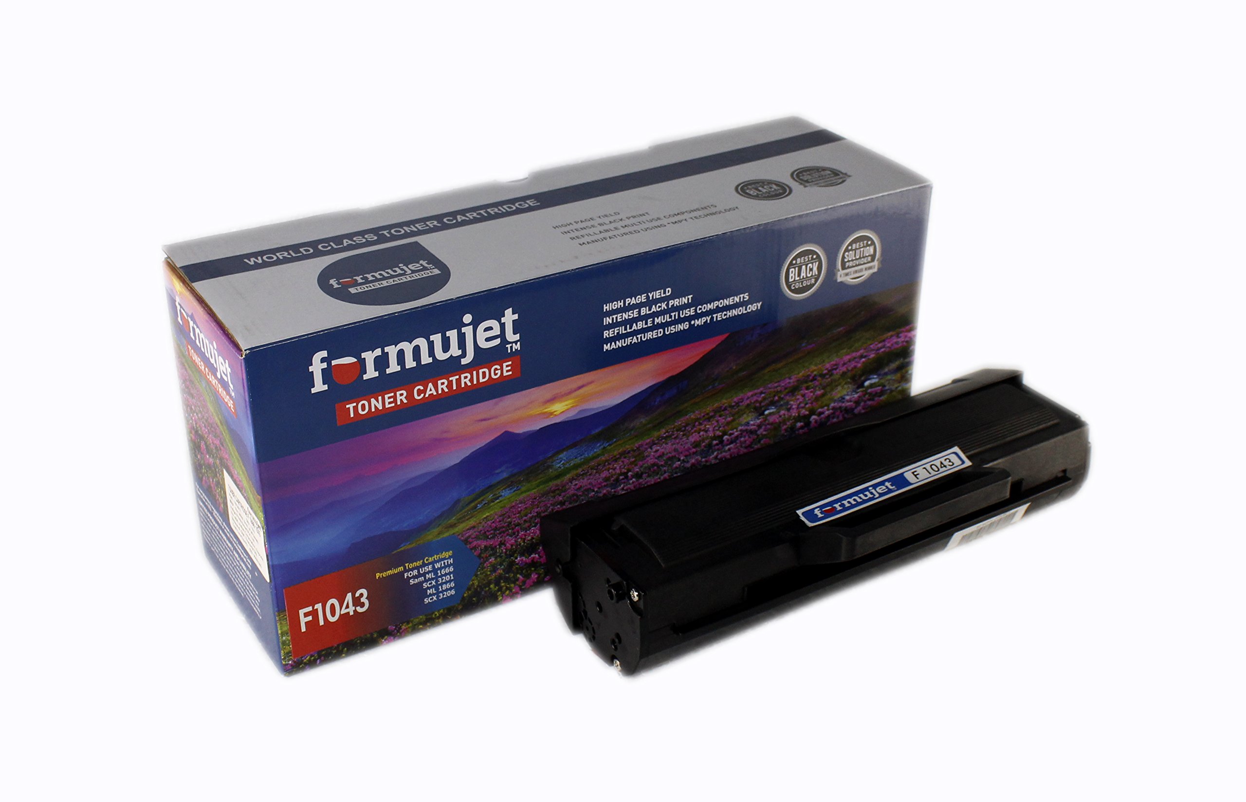Formujet 1043 MLT-D1043S Toner Cartridge Compatible for Samsung ML1660, ML1665, ML1670, ML1675, ML1860, ML1865, ML1865W, SCX3200, SCX3205, SCX3205W etc