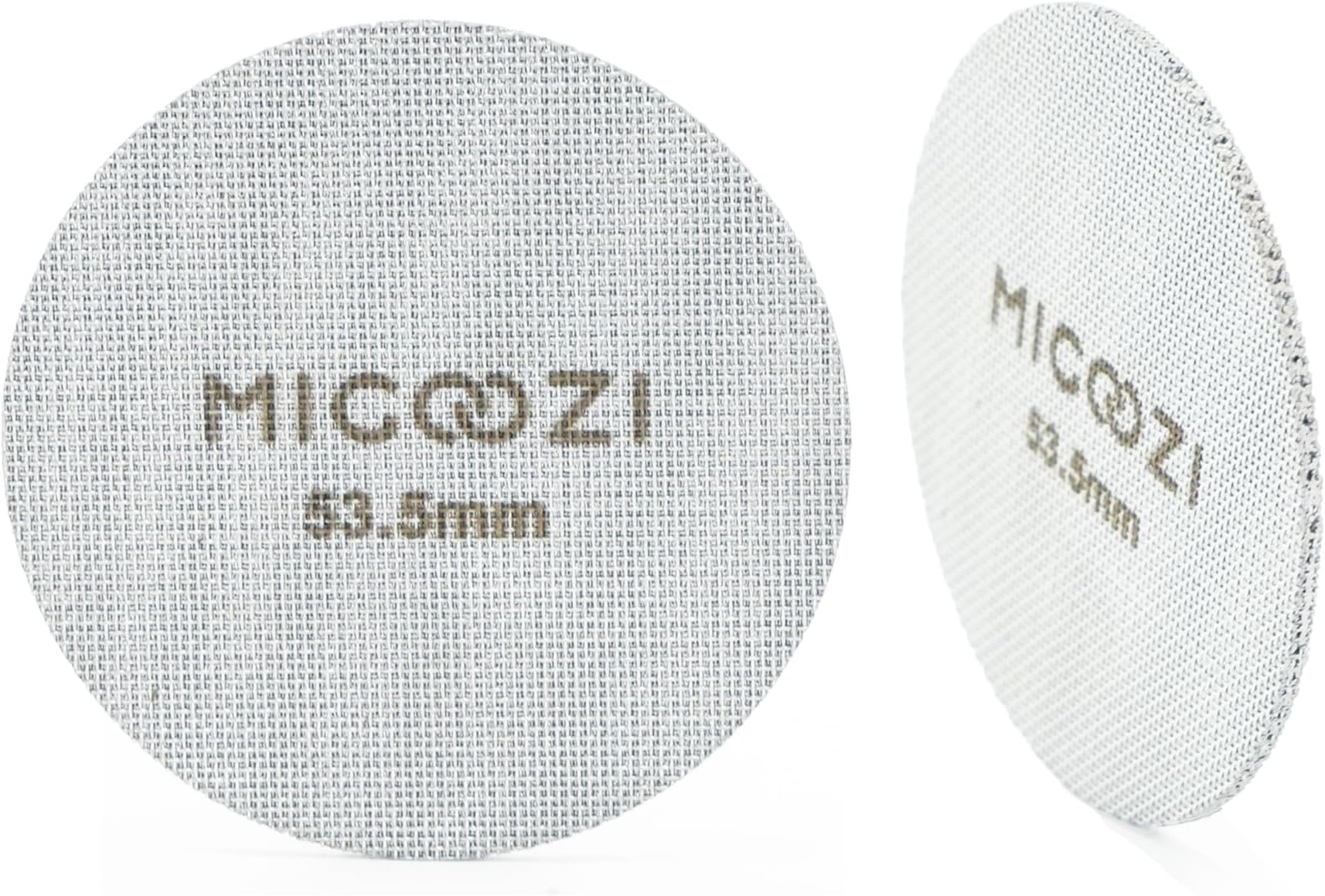 53.5mm Espresso Puck Screen, Reusable 1.7mm Thickness 100μm Stainless Steel Professional Barista Coffee Filter Mesh Plate for Espresso Portafilter Filter Basket (53.5mm)